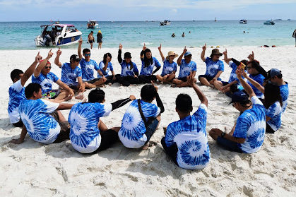 กิจกรรมทีมบิวดิ้งชายหาด7